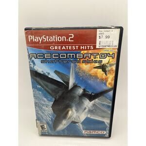 Ace Combat 04: Shattered Skies (Sony PlayStation 2, 2001) Complete CIB - Tested